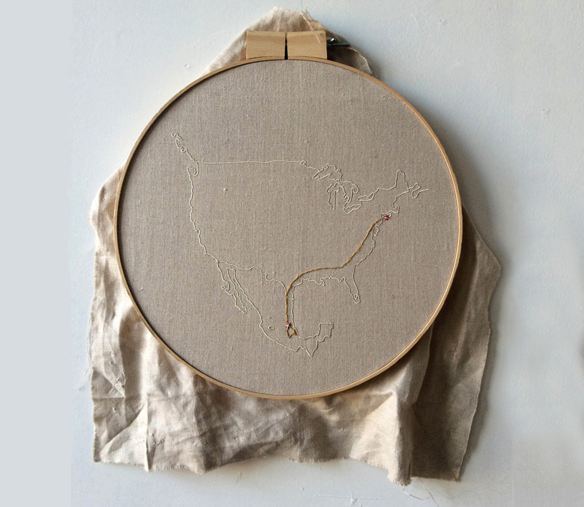 "La ruta antorcha Guadalupana"